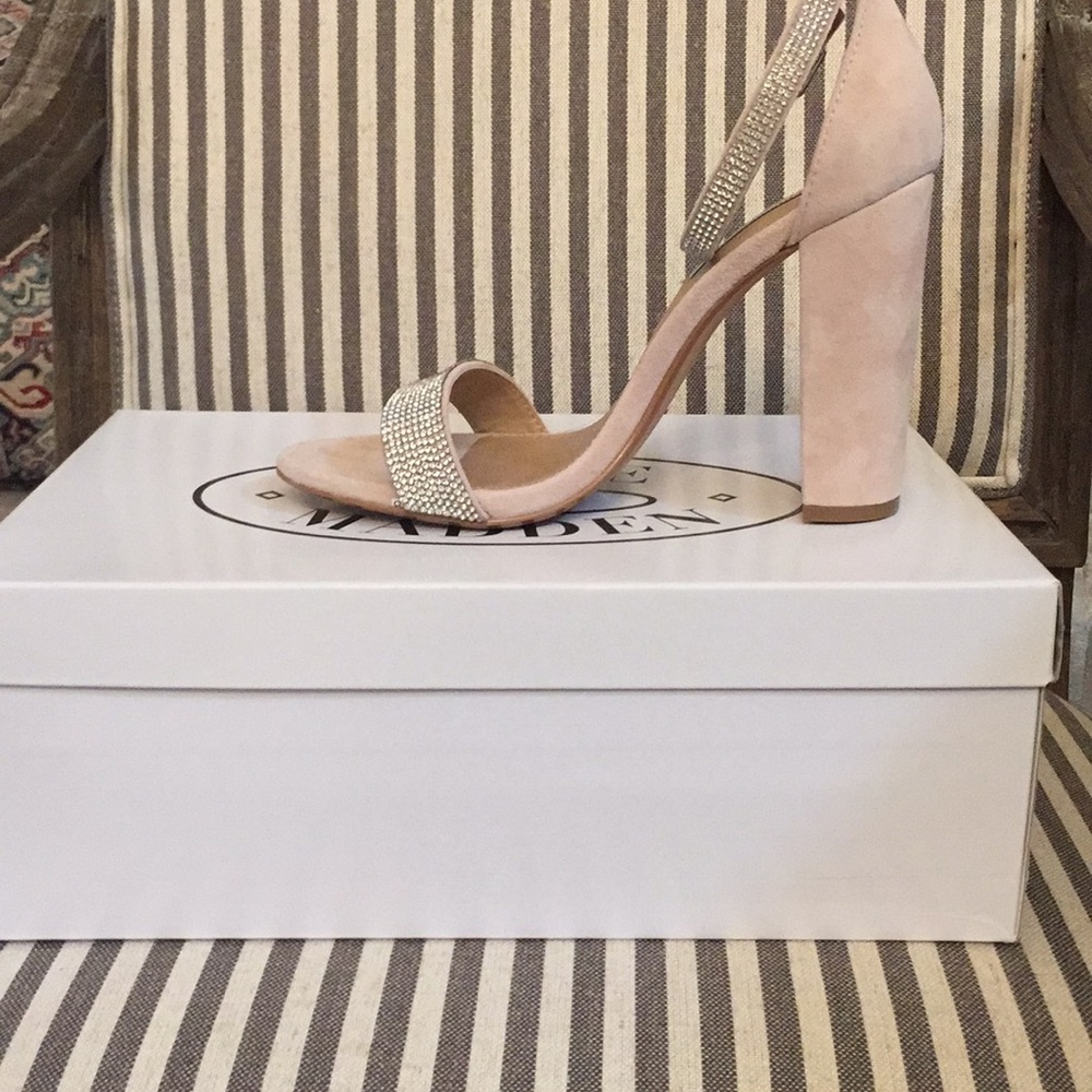 Steve Madden Carrson Rhinestone heeled sandals
